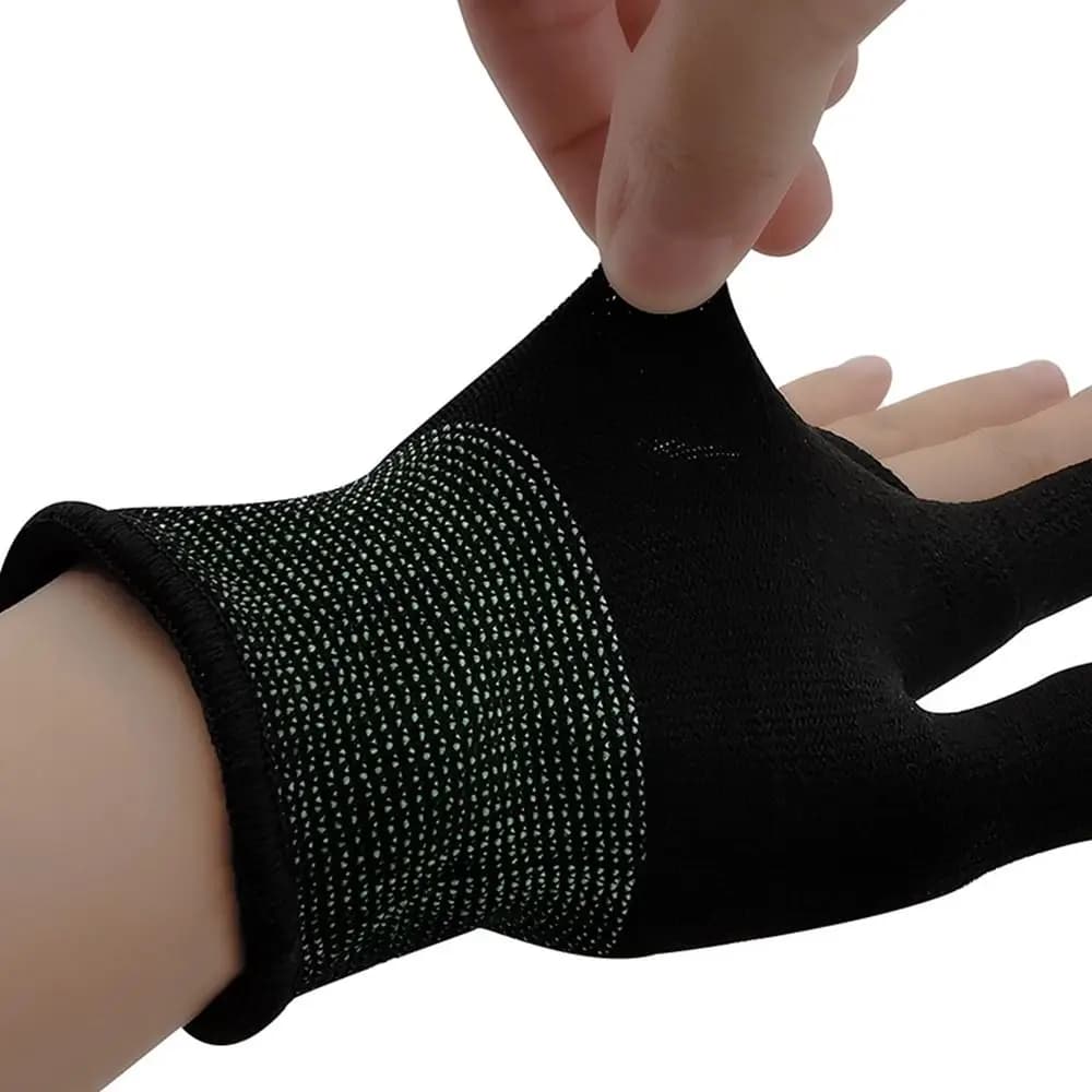 Hand Cover Gaming Finger Cover Sweatproof Solid Color Gamer Fingertips Sleeve Breathable Touch Screen Thumb Gloves