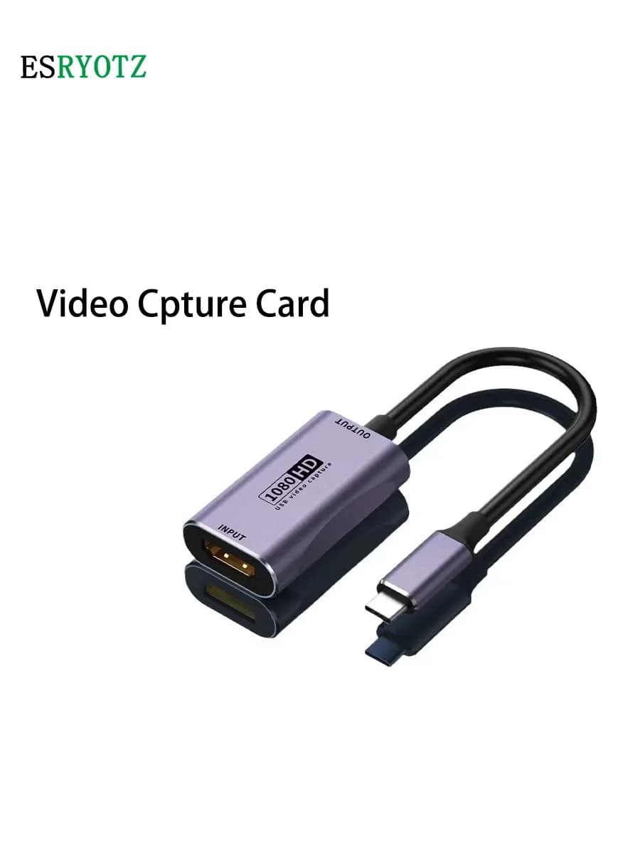 Scheda di acquisizione Video USB C 4K compatibile con HDMI Video Grabber registrazione Live Streaming Box per PS4 XBOX telefono gioco DVD HD Camera