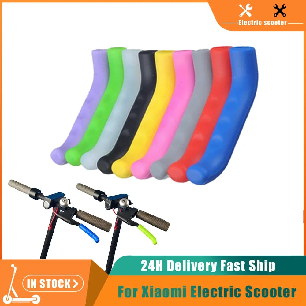 Elettrico Sccoter Anti-slip Maniglia del Freno Manopole Gel di Silicone Della Copertura Della Leva Per Xiaomi M365 PRO Mi3 4 Pro Custodia protettiva