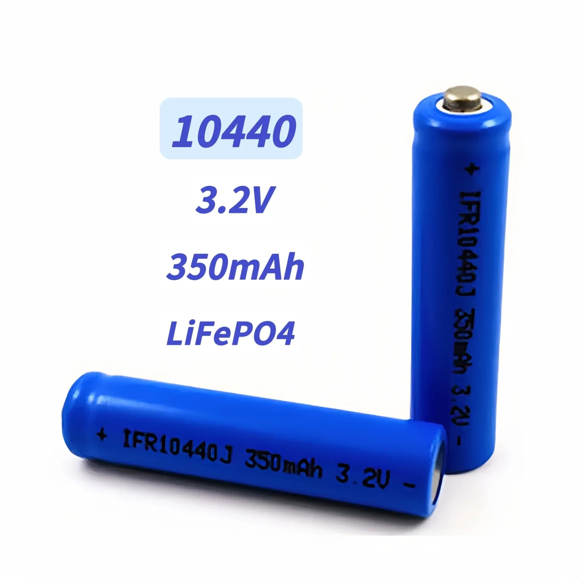 10440 Battery LiFePO4 3.2V 350mAh AAA Lifepo4 Battery Charger for Electric Flashlight Speaker Electric Toothbrush Keyboard Mouse Toy