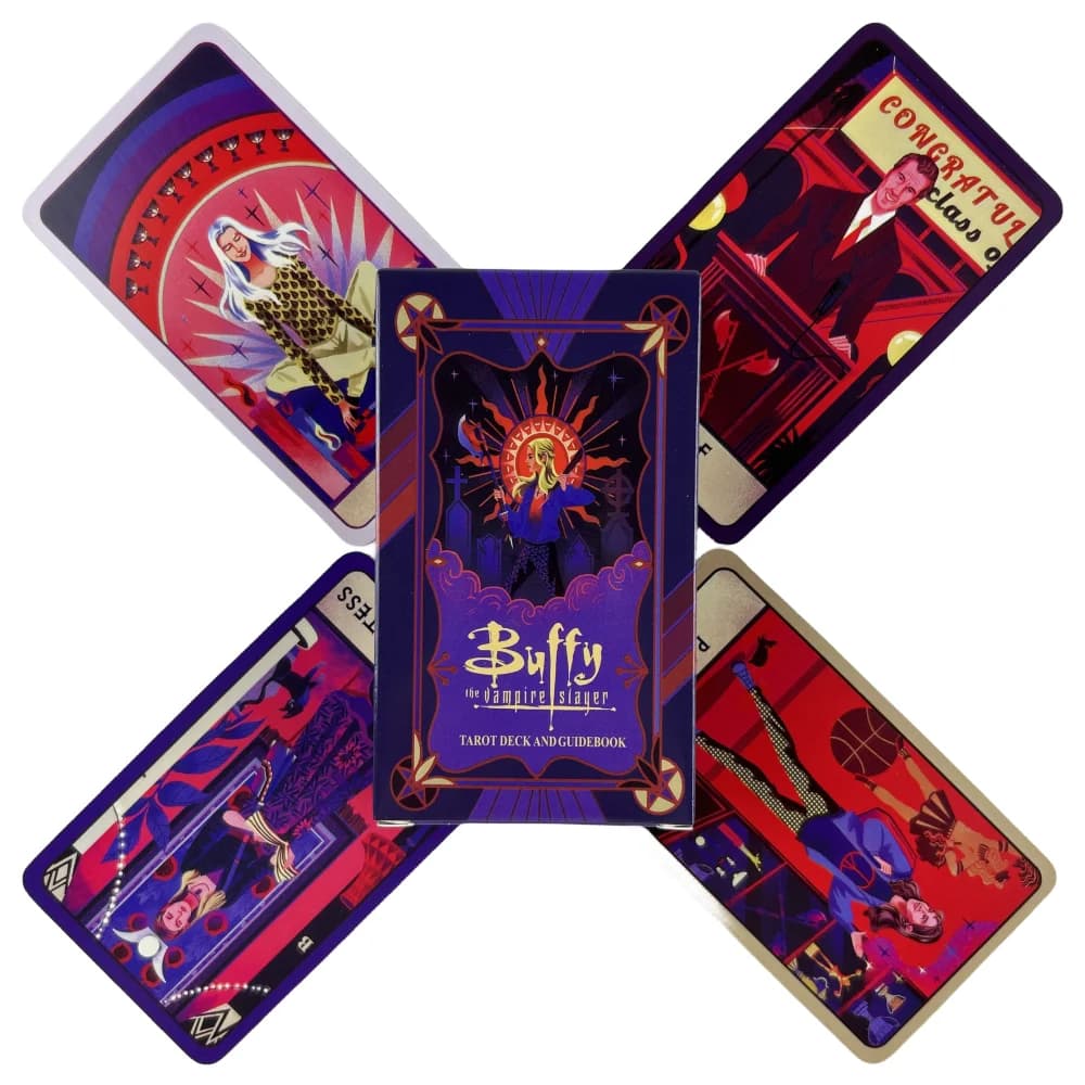 The Vampire Slayer Tarocchi Cards Un mazzo da 78 Oracle English Visions Divination Edition Borad Playing Games