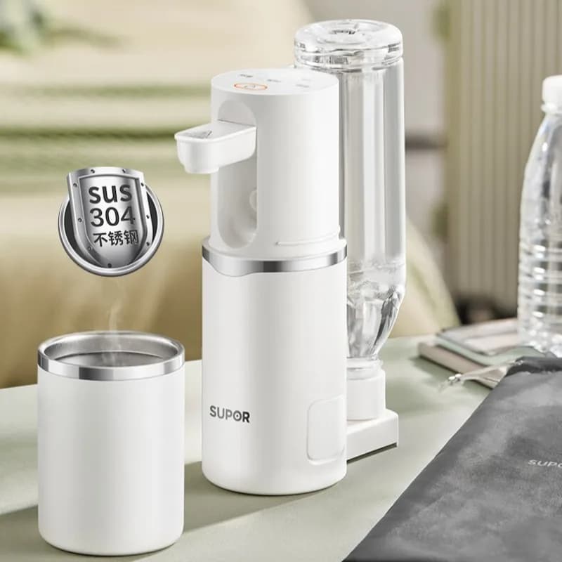 Instant Water Dispenser Supor, portable table kettle, small water dispenser for drinking directly, folding electric kettle for business trips