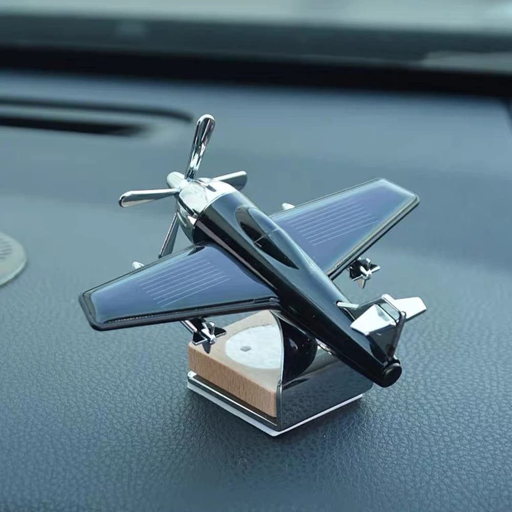 Interior accessories for cars, model of solar aircraft, decoration for central console, air freshener