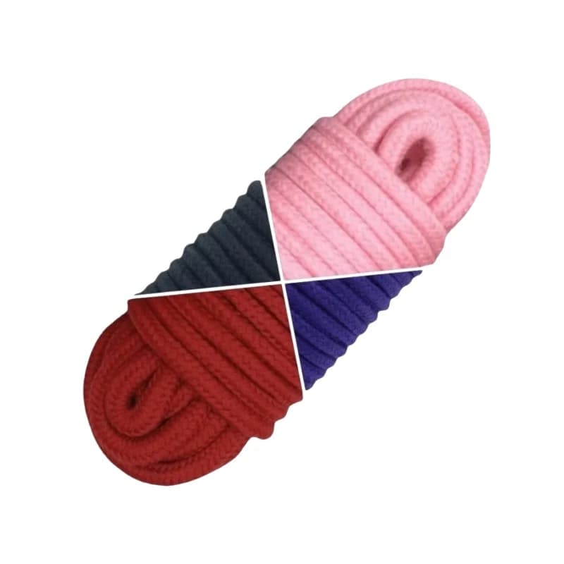5m ~ 20m Morbido cotone lavorato a maglia Schiavo Bondage Corda per coppia BDSM Restraint Gioco per adulti Bondage Corda Gioco di ruolo Kit di giocattoli del sesso