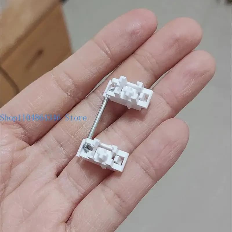 Stabilizzatori pressa silenziosi 5asd per tastiere meccaniche Base in acciaio POM Installazione semplice Rimbalzo ridotto