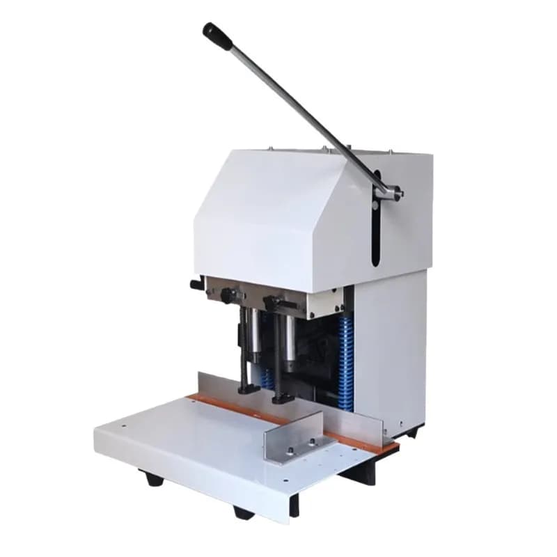 Double Head Drilling Machine, Calendar and Bag Drilling Machine, Paper Bag Drilling Machine