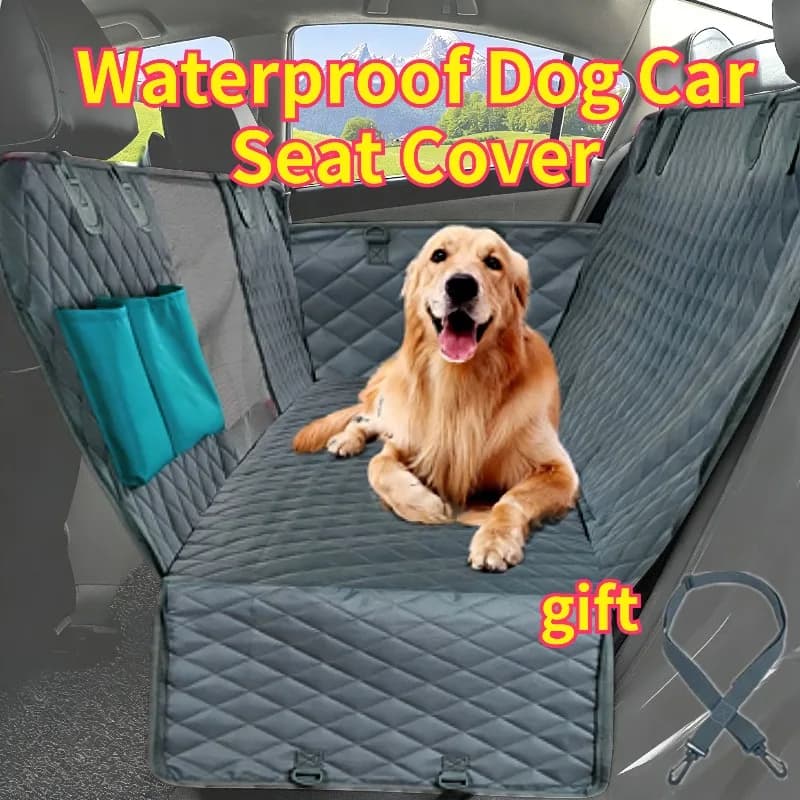 Coprisedile auto impermeabile PETRAVEL per cani, amaca protettiva per sedile posteriore, tappetino da viaggio per animali domestici, sicurezza per cani