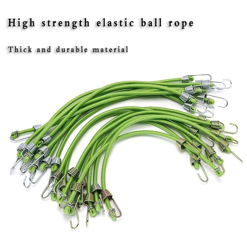 Heavy Duty Elastic Rope Elastic Bungee Cords Luggage Cord 25-30cm Tow Bungee Child Cycling Stretch Pull Strap Tow Fixed Rope