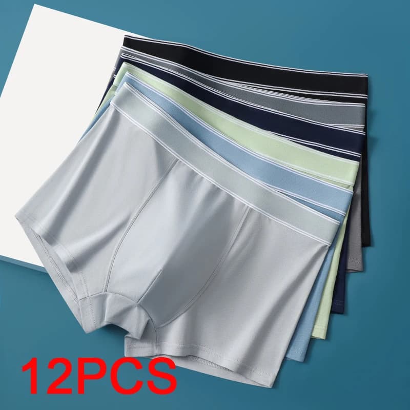 Panties Men Men's Boxer Briefs Boxers Man Underwear Hot Boxers and Underpants Gifts Cotton Shorts Square Sports Sexy Unerderwear