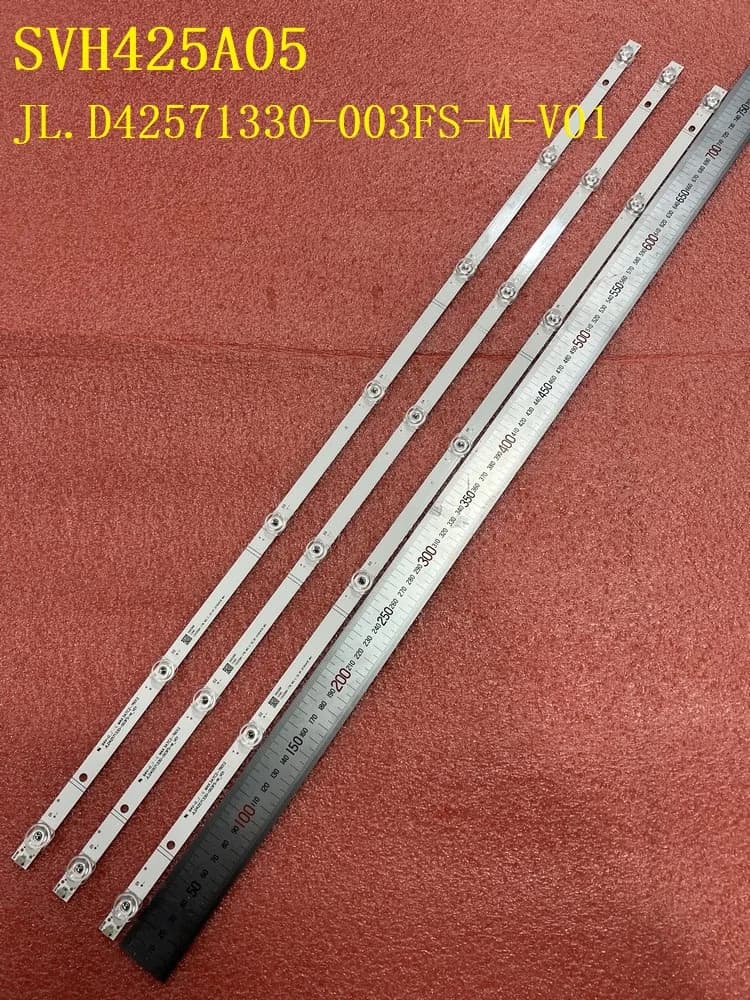 Strisce di retroilluminazione a LED per Hisense 43A6101EE H43B7120 43A6101EE H43BE7000 H43B7100 H43B7100UK HL 43J802 SVH425A05