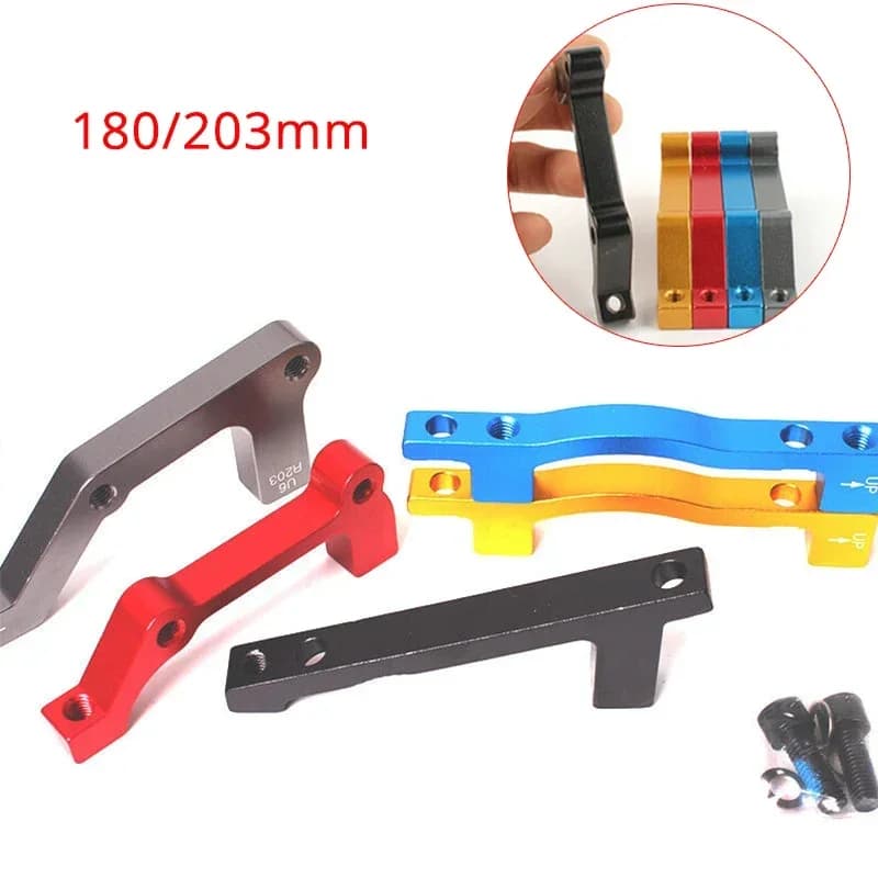 IS/PM MTB Rotori Freno A Disco 180mm 203mm Anteriore Posteriore Adattatore Pinza Bici In Lega di Alluminio Post Mount Adattatore Accessori Per Biciclette