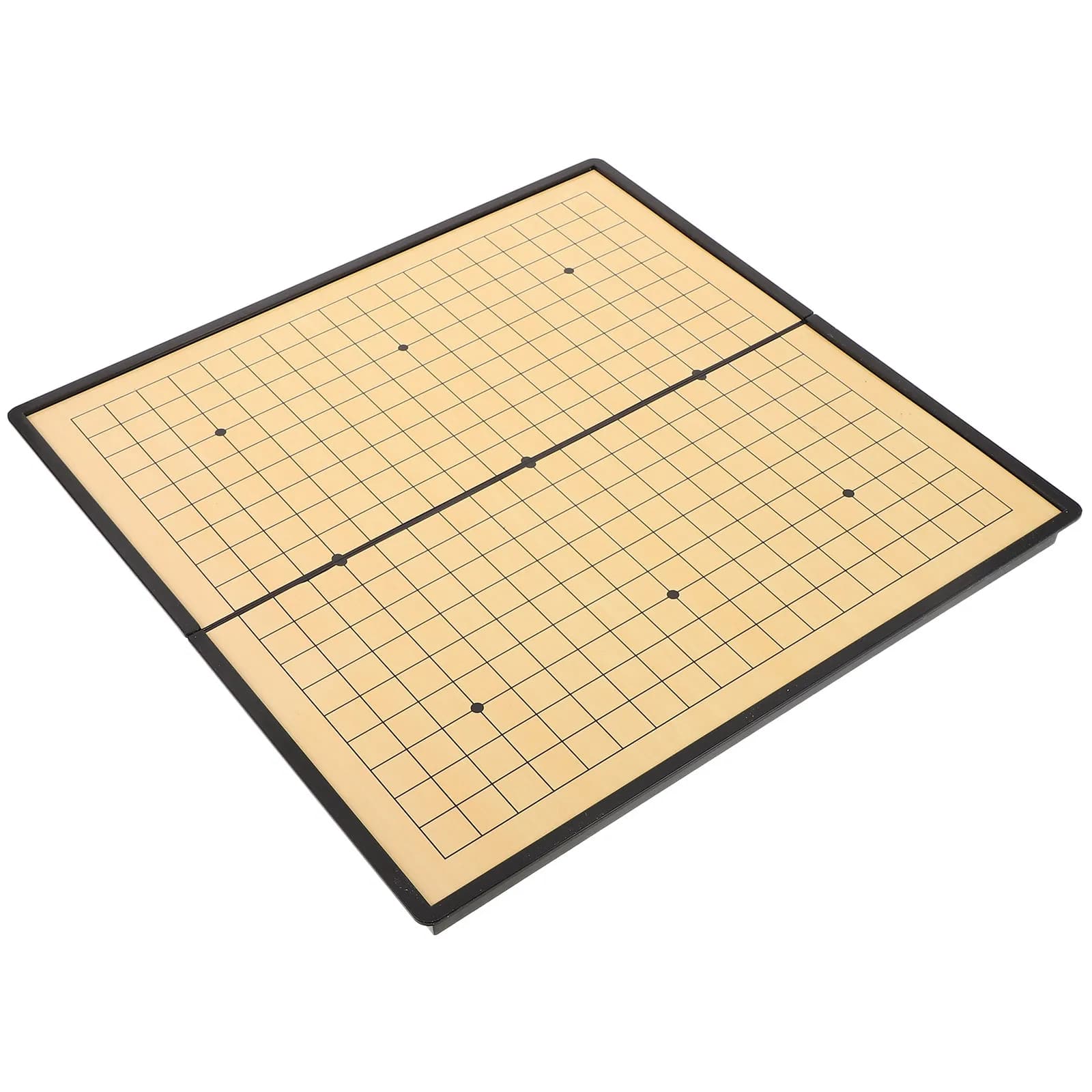 Portable Foldable Travel Go Game Board 32Cm Lightweight Non-Slip Surface for Beginner Practice Training Weiqi Board Game