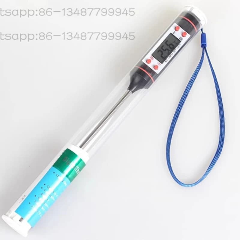 Black and white development, dark chamber thermometer, stainless steel probe, electronic pen thermometer, boutique
