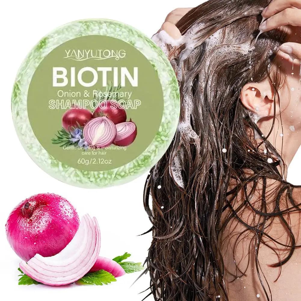Cipolla Biotina Shampoo Flavour Shampoo Vegetable Moisturizing Polishing Refreshing Hair Oil Control Drill Reducing Skin Care