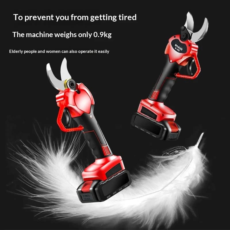 Lithium battery pruning shears Portable garden electric shears with thick branch for fruit trees Tesoura De Poda A Bateria Tijeras Podar