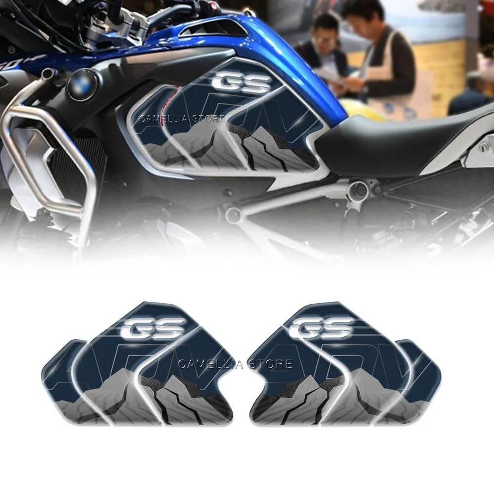 Adesivo Moto Impermeabile BMW R 1250 GS ADV, Adesivo Laterale Serbatoio Carburante per BMW R 1250 GS ADV 2018-2023