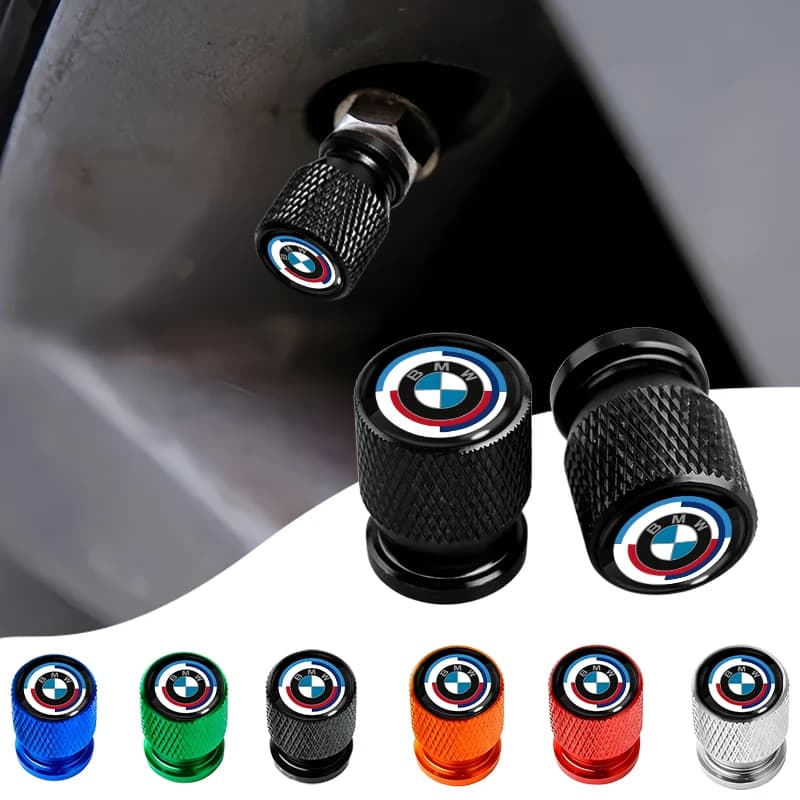 Tappi Valvola Pneumatici Auto Impermeabili Antipolvere per BMW Serie 1 2 3 4 5 6 7 E61 E81 E87 X1 X3 X4 X5 X6 F20 E90