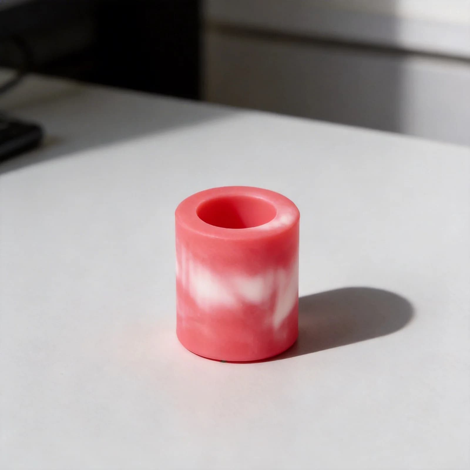 Solid Replacement Ferrule for Billiard Pool and Snooker Plastic Material to Enhance Cue Tip Performance and Control