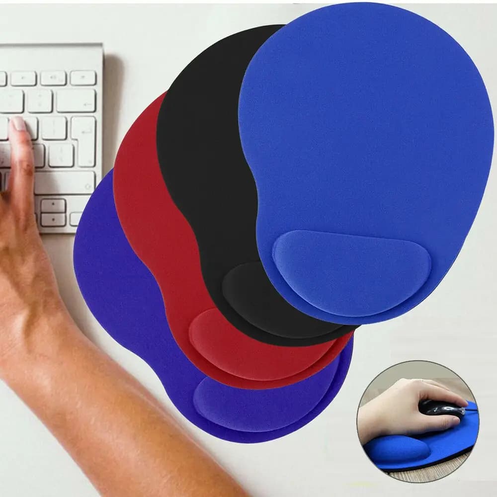 Spugna ergonomica addensata Comodo tappetino per mouse Tappetino per mouse Supporto per polso Poggiapolsi per PC portatile