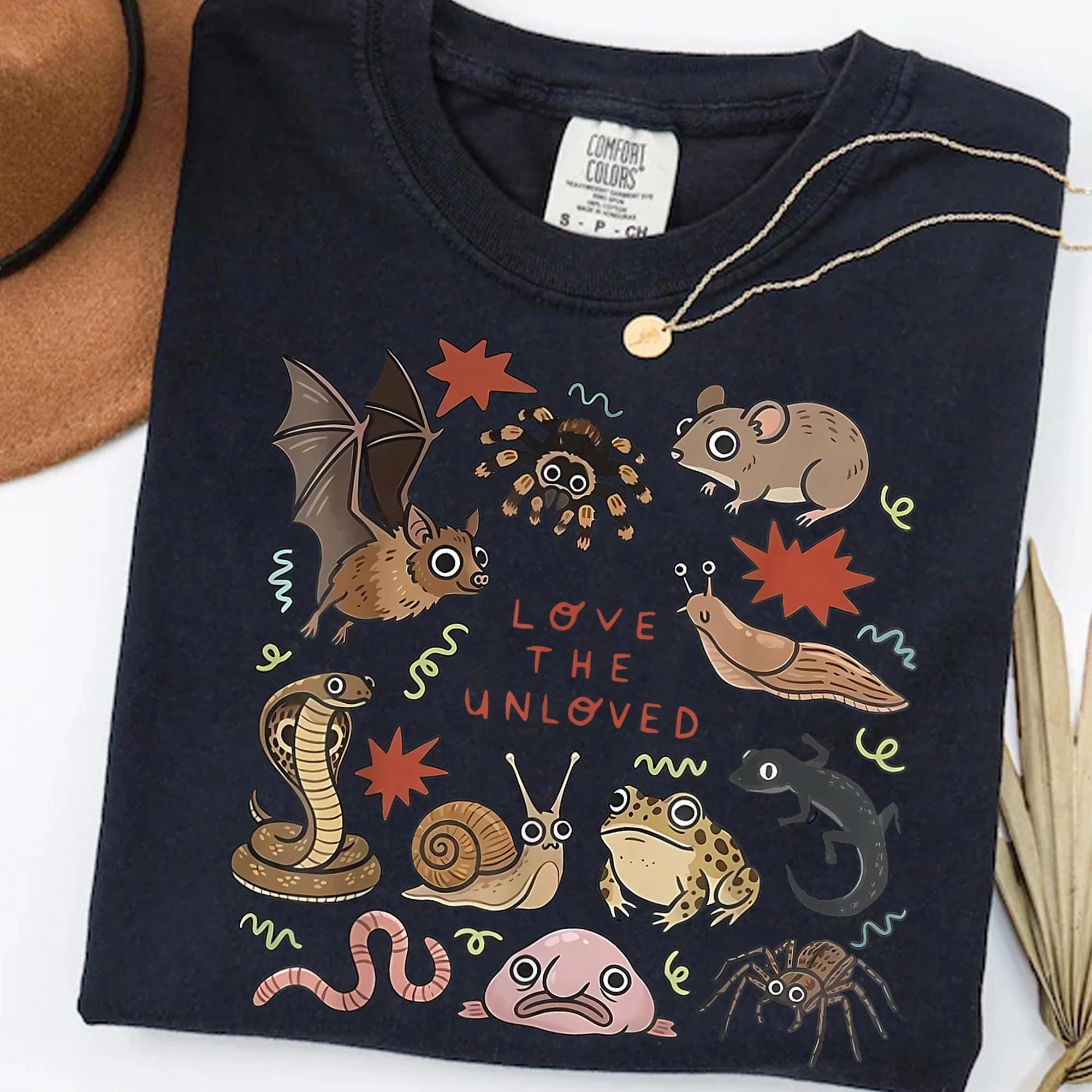 Fashion Cute Weird Animal Print T-Shirt Casual Short Sleeve Men Women Shirt Unisex Loose Harajuku T Shirt Bug Lover Gift Tops