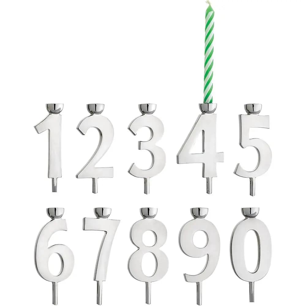 3224 10 candle holder festive set for joyful celebrations