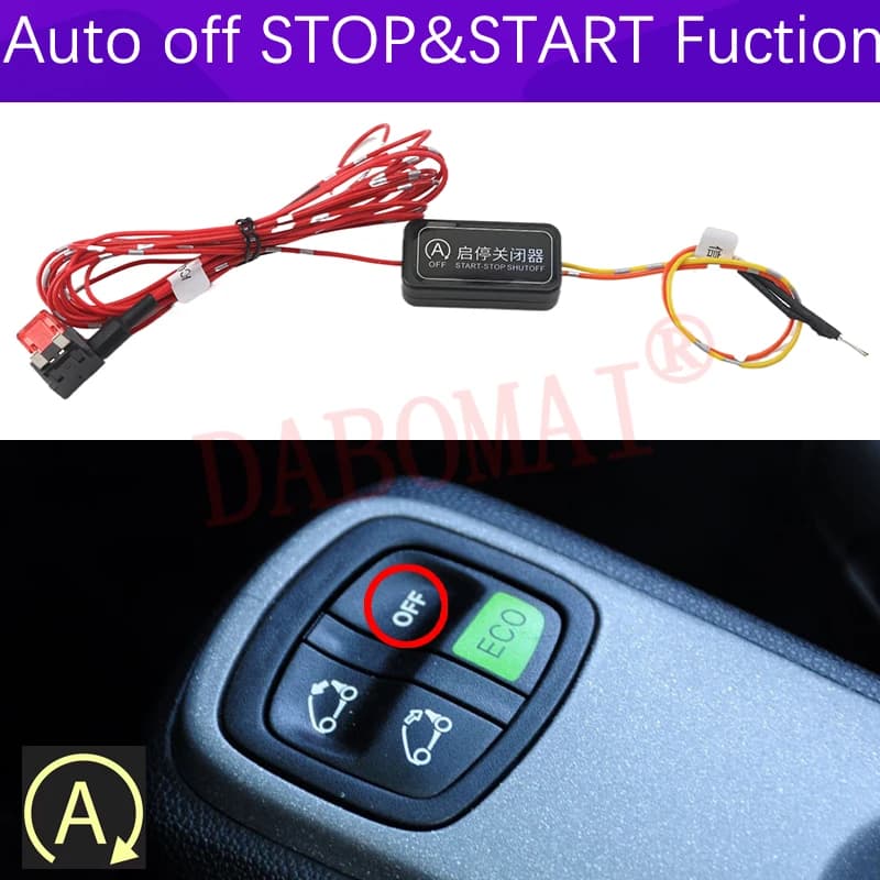 Cavo Sensore di Controllo per Eliminare il Sistema Start-Stop Automatico del Motore per Mercedes Benz Smart Fortwo 451 2007-2014