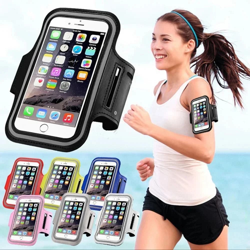 XXL 7 pollici fascia da braccio per telefono cellulare supporto per sport all'aria aperta palestra corsa borsa per telefono custodie per fascia da braccio per iPhone Samsung Xiaomi supporto Redmi