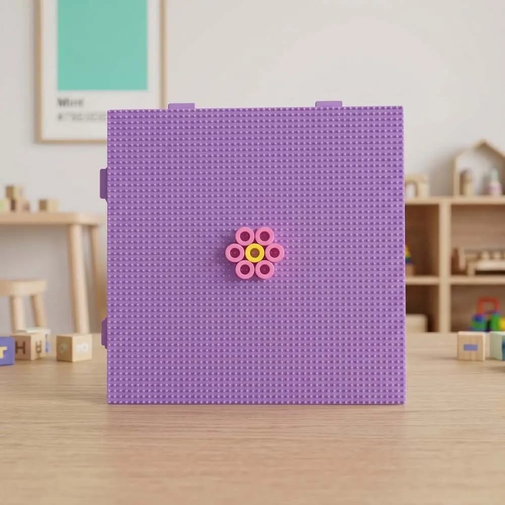 2.6mm Beads Fuse Beads Pegboards DIY Heat Resistant Perler Beads Boards Square Lengthen Nails Melting Beads Boards Puzzle Making