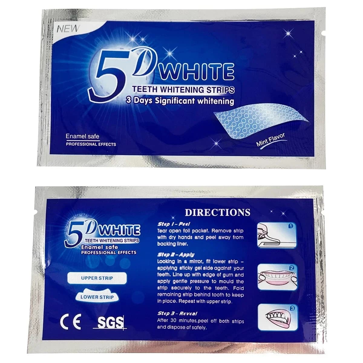 1 Box/2 Boxes Whitening Strips Whitening Strips For Tooth Strips Whitening Of Tooths Effect Oral Tooth Whitening Of Striped Tooths
