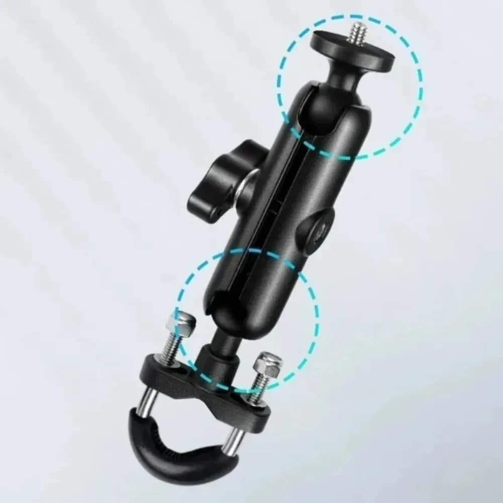 For GoPro 12 11 10 9 8 Handlebar Mirror Mount Bracket for Insta360 X3 X4 DJI Action Camera Accessories Motorcycle Bicycle Holder