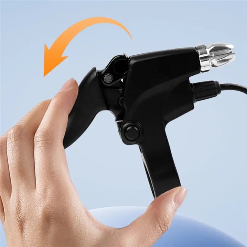 A74K 271PDD Brake Lever for Electric Bicycle Scooter, Power-Off Brake Handle with 2pin Male Plug, Bike Right Left Brake Part,