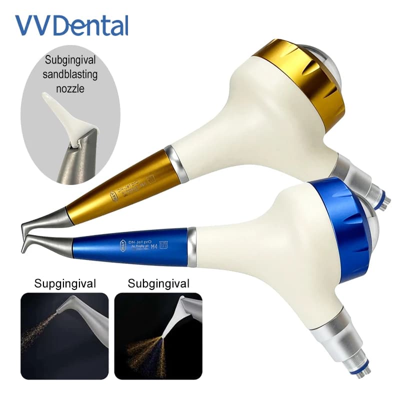 VV Dental Air Polishing Prophy Air Flow for Oral Hygiene Cleaning Teeth Whitening Polishing Tool Dental Equipment