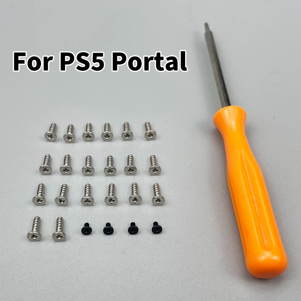 Screws For PlayStation Portal 5 Controller Repair Kit For Dualshock 5 For PS5 Portal Handle Full Set Screw