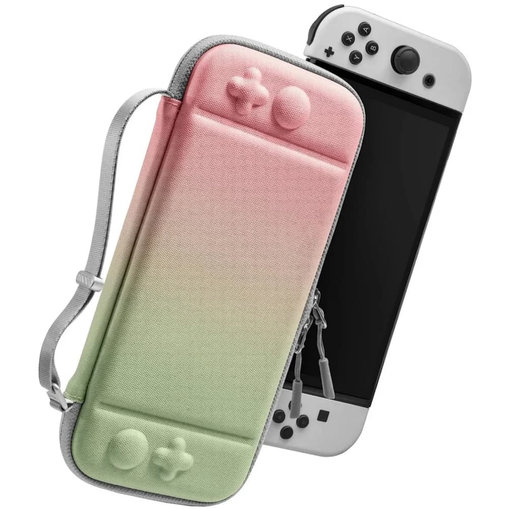 Custodia da trasporto rigida per Nintendo Switch/Switch OLED, borsa da viaggio portatile per console Switch
