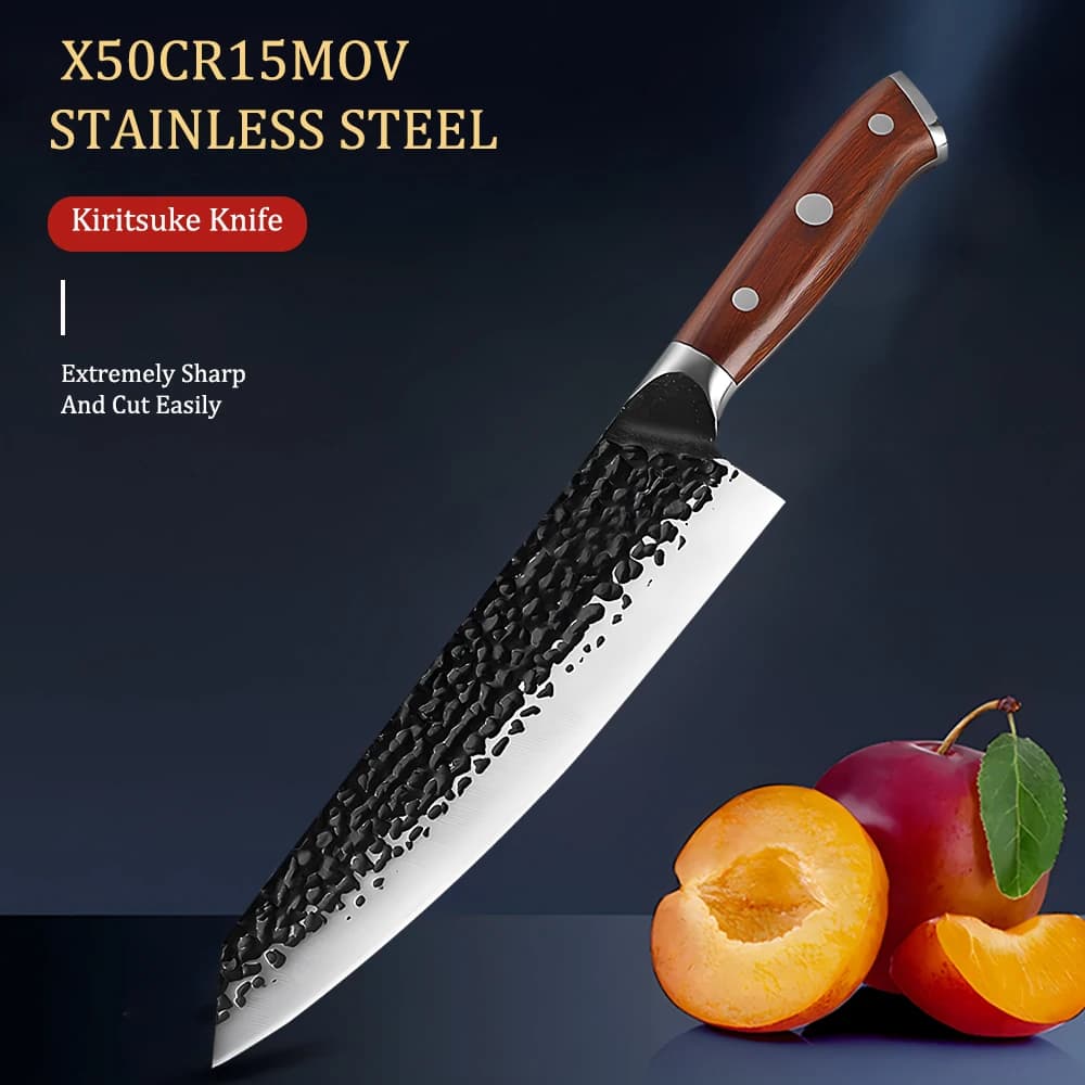 Knife Kiritsuke Chef Professional Meat Knife Cooking knife Kitchen knife Cutting knife Kitchen knives Kitchen knives Kitchen knives Kitchen knives Kitchen accessories