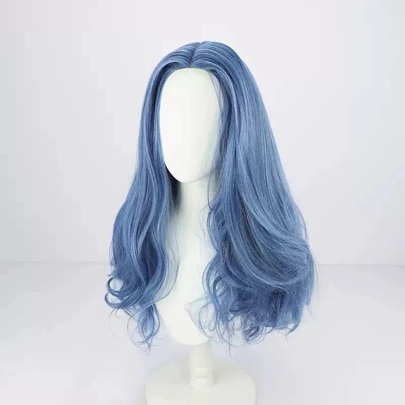 s;3'c\5/b'The Witch Ranni Cosplay Blue Heat Resistant Synthetic Party + Wig Cap3'f,6\b;8/