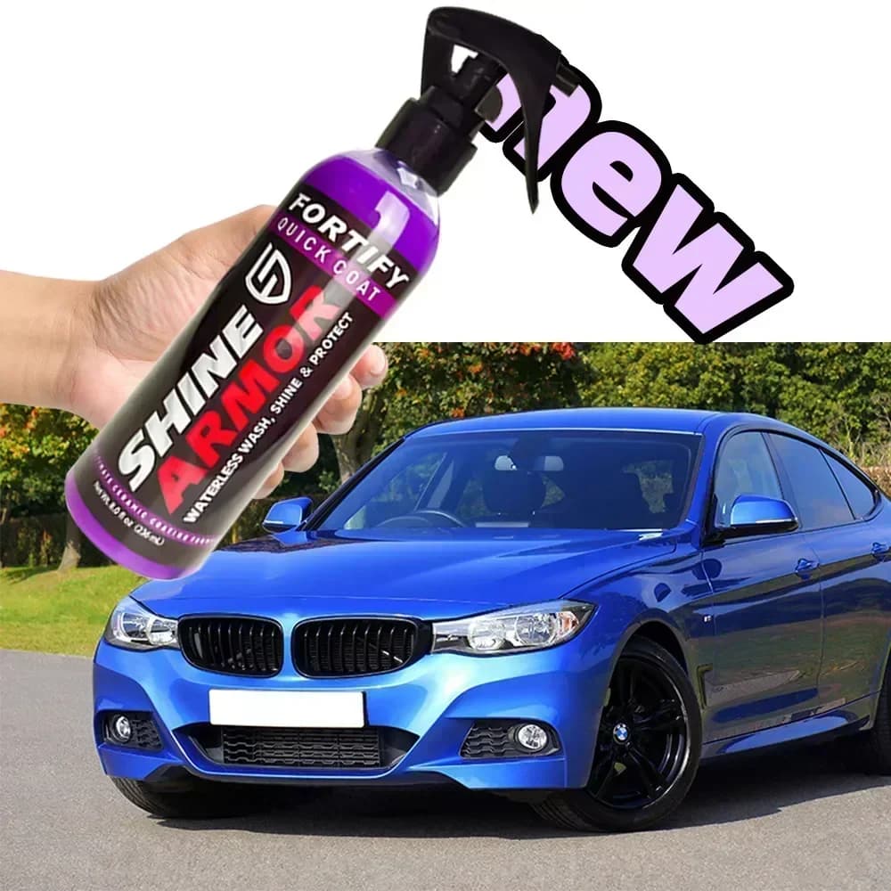 SHINE ARMOR rivestimento in ceramica Fortify Quick Coat Car Wax Polish Spray Waterless Wash Wax hydrofobic Top Coat Polish Polymer Paint