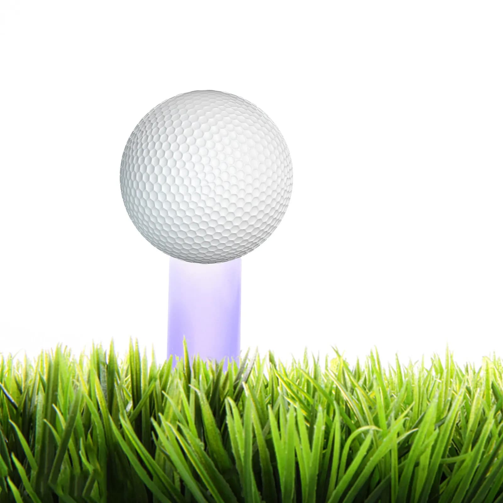 Set di 5 Tee da Golf in Gomma Premium per Pratica al Driving Range, Flessibili e Riutilizzabili, Supporti per Palline da Golf a Bassa Resistenza per Lunga Distanza di Lancio