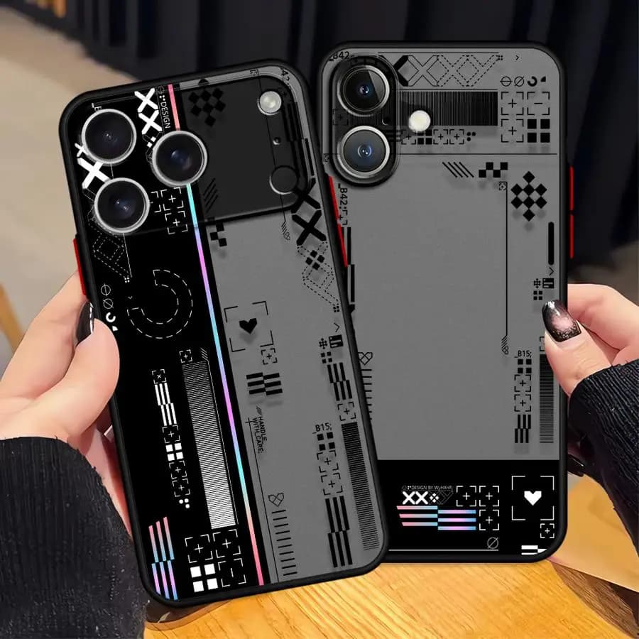 Cover per Telefono Classica con Design Go Funda per iPhone 17 Pro Max 7 8 SE 15 Air 16 Plus 14 11 12 13 Mini XS XR
