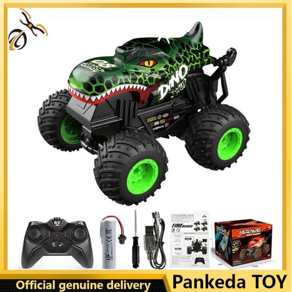 2.4G RC Stunt Drift Car High-Speed Rocking&Spray Feature Off-Road Vehicle Ideal Children Toy for Outdoor Fun Remote Control car
