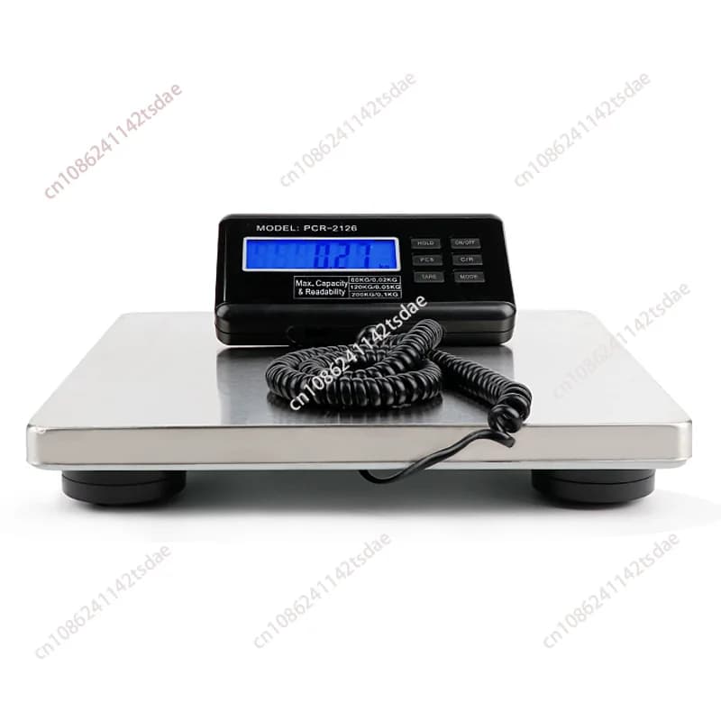 VEVOR Bilancia per spedizione digitale di tipo diviso Bilancia elettronica per posta postale con timer per schermo LCD per ufficio postale per bagagli