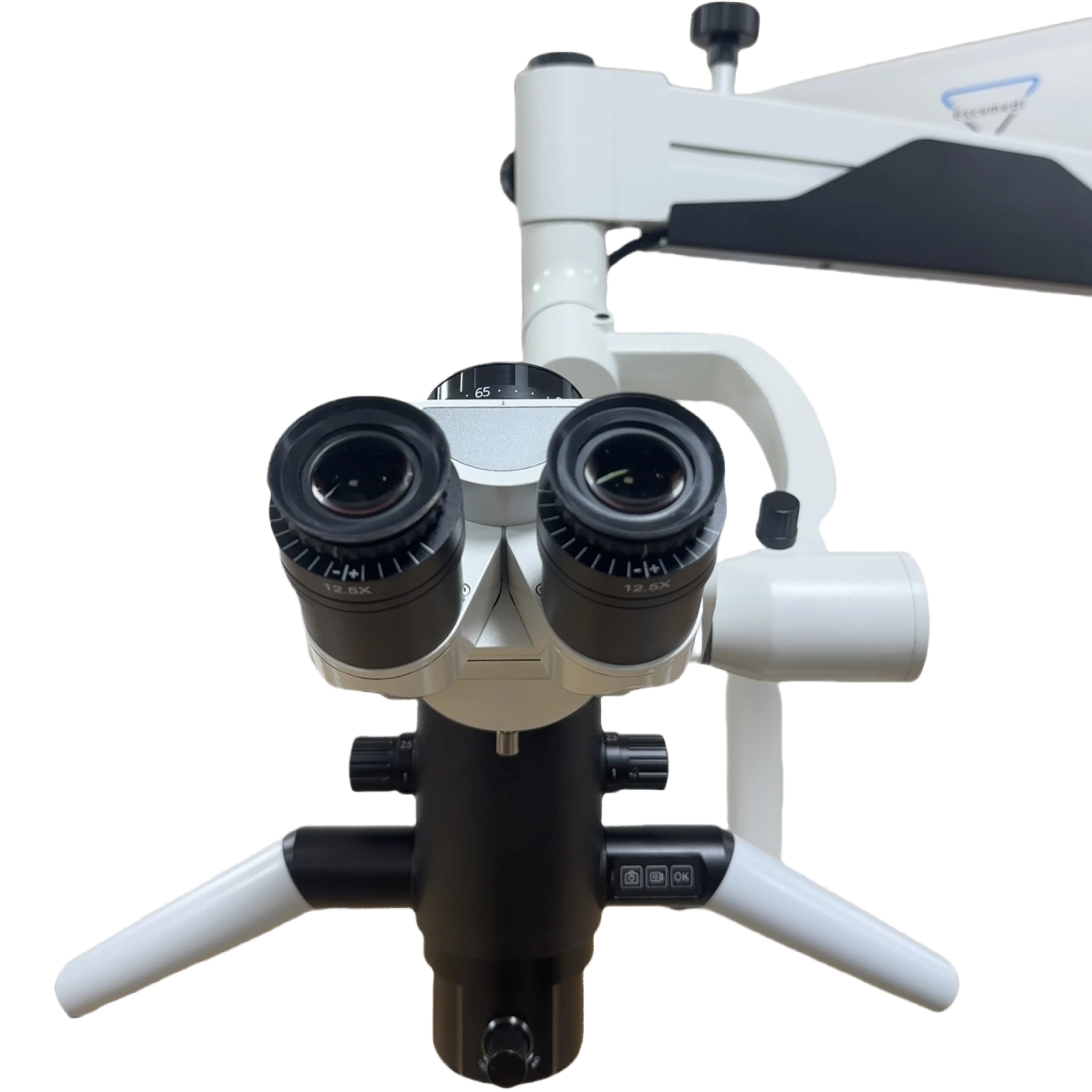 Microscopio operativo D680P 4K per ENT den tal integrato con sistema a pendolo Balance Arm lente vario zoom 180-460mm