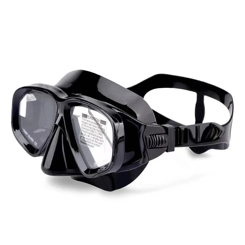 Swimwear with large frame, nose protection, waterproof swim glasses