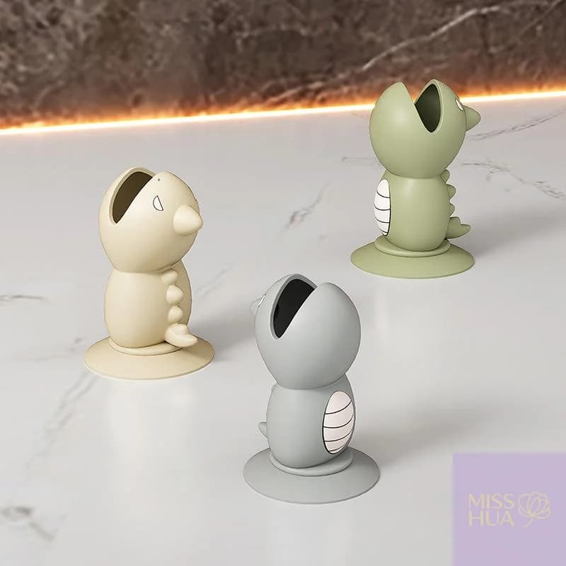Pratico Portaspazzolino in Silicone a Forma di Pesce; Accessorio per il Bagno e Custodia Protettiva da Viaggio