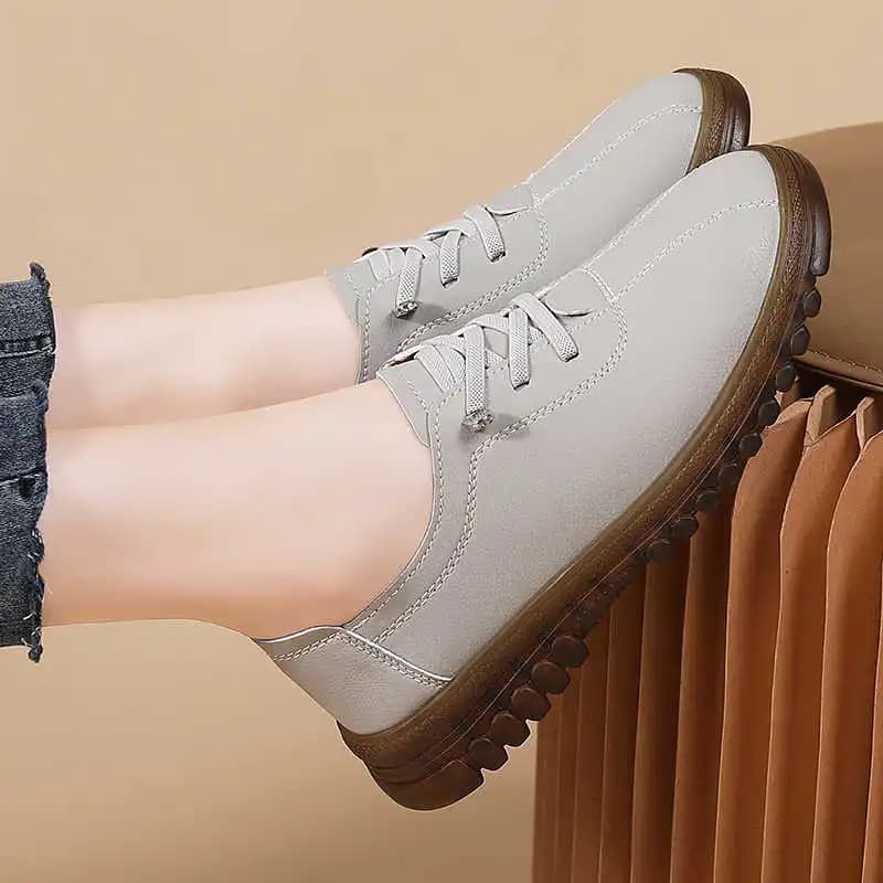 Scarpe da Ginnastica Antiscivolo Trendy da Donna per Basket, Montagna, Escursionismo, Sport, Neve, Stile Mocassino