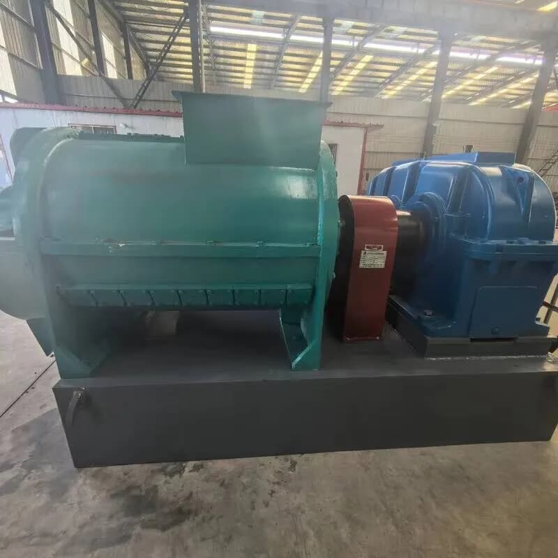Trituratore per rifiuti Rete da pesca Trituratore a cesoie rotanti Striscia di plastica ad asse singolo Spirale in tessuto di fibra grande