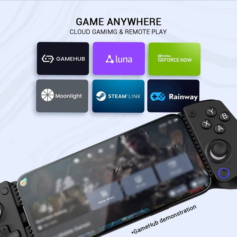 FANGTUOSI Mobile Game Controller 1pcs Stretchable Handle For IOS & Android Type-C Gaming Peripheral Games Controller for X5 Lite