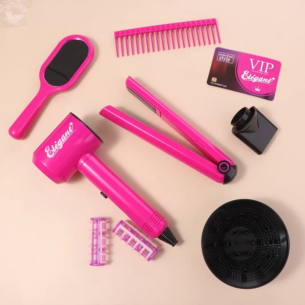 9/13/17 Pieces: Hairdryer, Iron Hairdresser and Hairband