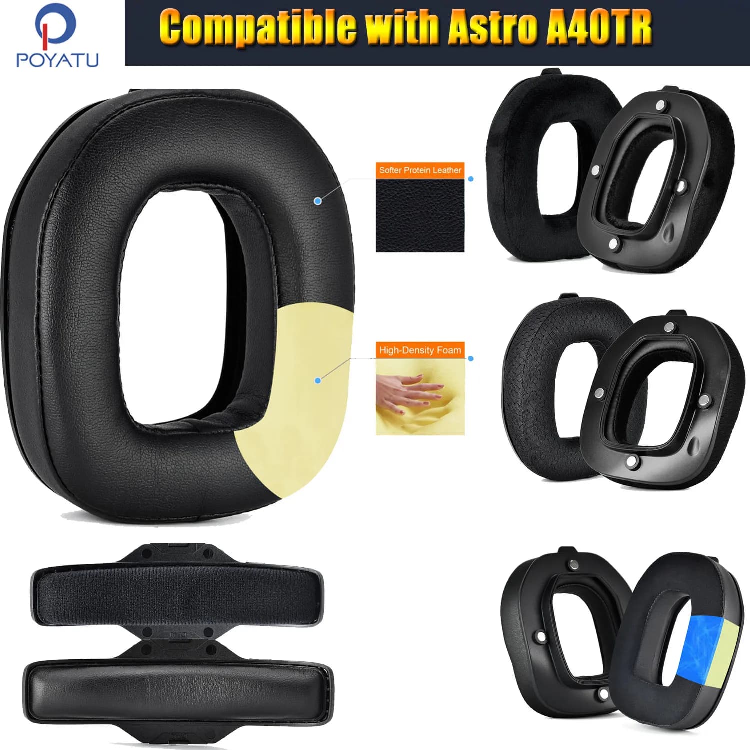Headphone Bearings Astro A40TR A40 TR Headphone Bearings for Earrings (Not compatible with A50/A40 Gen2,Gen1)