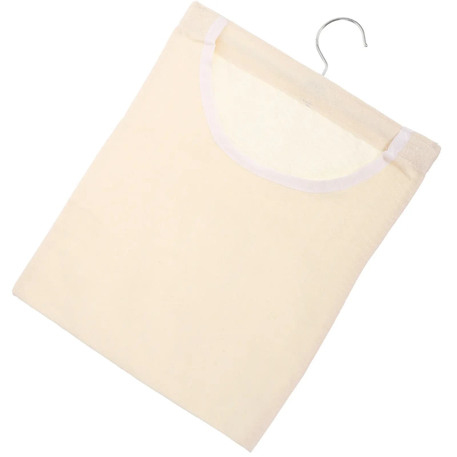 Versatile Clothespin Bag Hanging Storage Bag with Rotating Hook Laundry Clothes Pin Organizer for Bras Socks Underwear